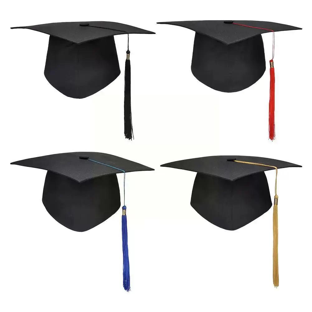 1PCS BLACK BAR MITZVAH HATS Graduation Hat for Student Congr