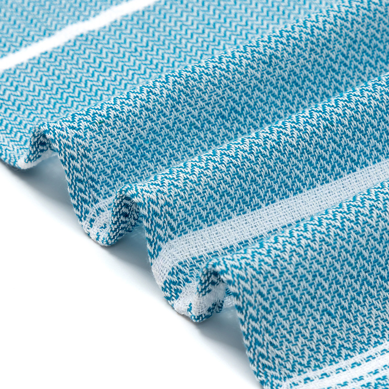 Hot-Selling Turkish Beach Towel with Tassels, Color-Woven Striped Polyester-Cotton, Absorbent, Edge-Bound, Large Adult Towel Hot-Selling Turkish Beach Towel with Tassels, Color-Woven Striped Polyester-Cotton, Absorbent, Edge-Bound, Large Adult Towel
