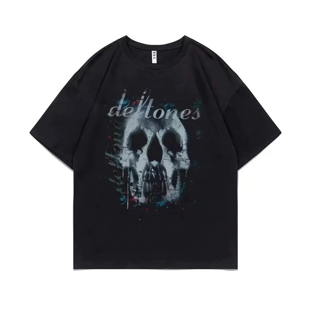 DEFTONES GIRL EYES CARTOON THIRTS 90s Винтажная мода Рубашка
