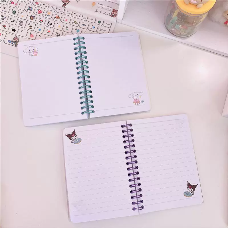 Kawaii Japanese Style Cute Cartoon Printed Pattern Notebook