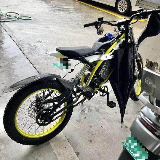 宗申森蓝EX1越野电动车后挡泥板后轮挡水板电瓶车后泥瓦壳改装件