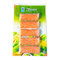Korean imported ideological trend Dalin simulated crab sticks ready-to-eat hand-shred crab sticks flagship store crab meat crab sticks 90g 5 bags