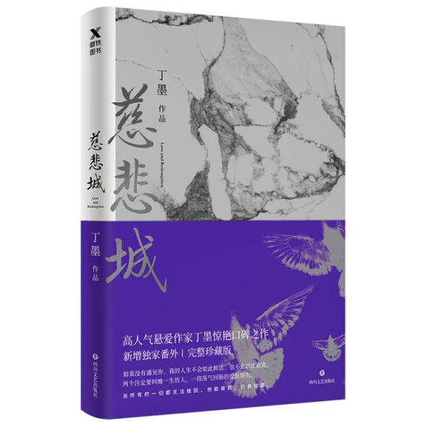 正版包邮9787541149733 慈悲城（完整典藏版） 丁墨四川文艺出版社