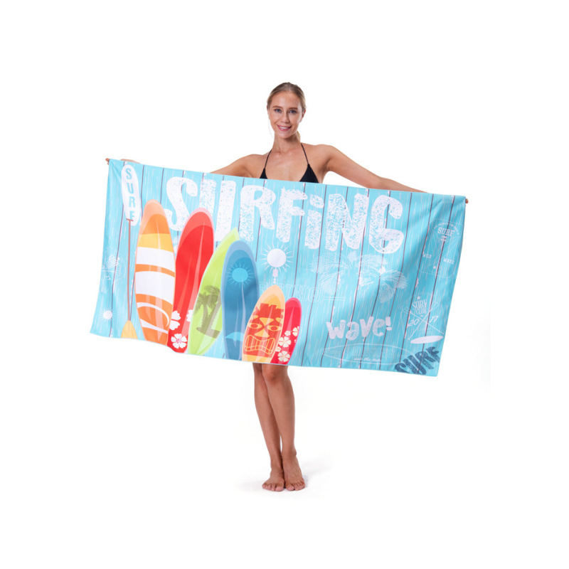 Microfiber Water-Absorbent Quick-Drying Beach Towel Foreign Trade Cross-Border Printed Beach Towel Adult Printed Swimming Beach Bath Towel Microfiber Water-Absorbent Quick-Drying Beach Towel Foreign Trade Cross-Border Printed Beach Towel Adult Printed Swimming Beach Bath Towel