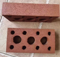 Porous sintered bricks porous clay shale bricks square hollow brick walls plain water wall bricks antique red bricks
