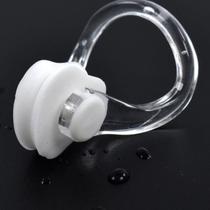 Professional swimming nose clip separate earplug set equipment supplies soft silicone anti-falling anti-slip diving special anti-choking water