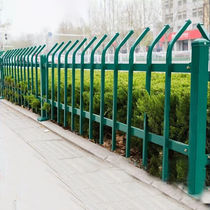 贝芽锌钢折弯草坪护栏围栏栅栏户外庭院绿化带隔离铁艺围栏80cm
