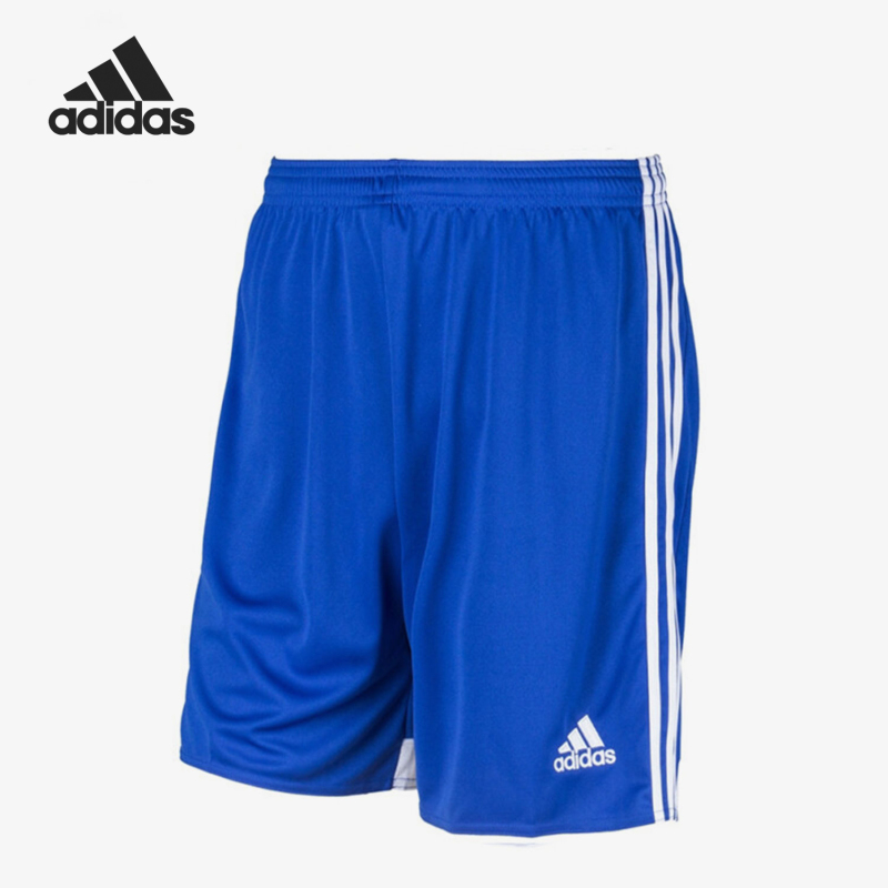 Adidas/Adidas Genuine Shorts New Men's Blue and White Football Classic Sports Shorts F50567