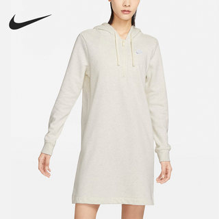 Nike/耐克正品当季新款女子运动时尚连帽连衣裙DQ6766-141