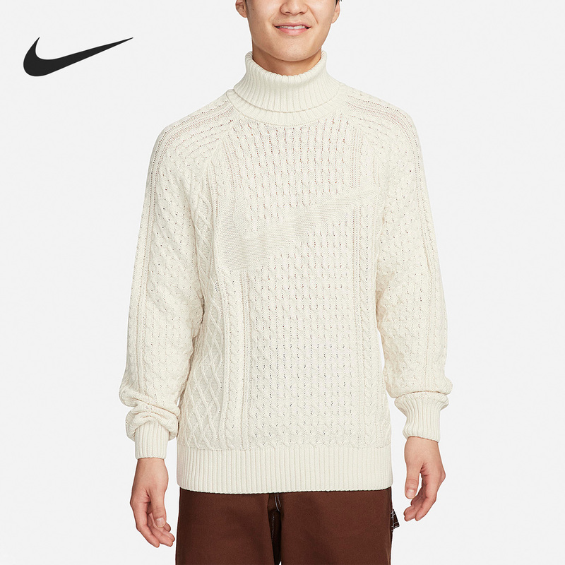 Nike Official Authentic New Men's and Women's Fashion Trendy Loose Casual Sweater Pullover Fb7771