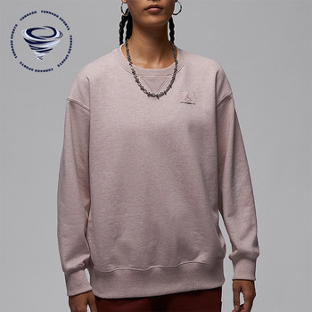 Nike genuine jordan women's round neck fashionable breathable sports sweatshirt hj1324-292
