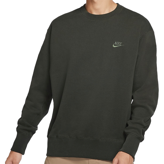 
Nike/Nike official authentic men's embroidered round neck casual sports sweatshirt pullover DA0022-355