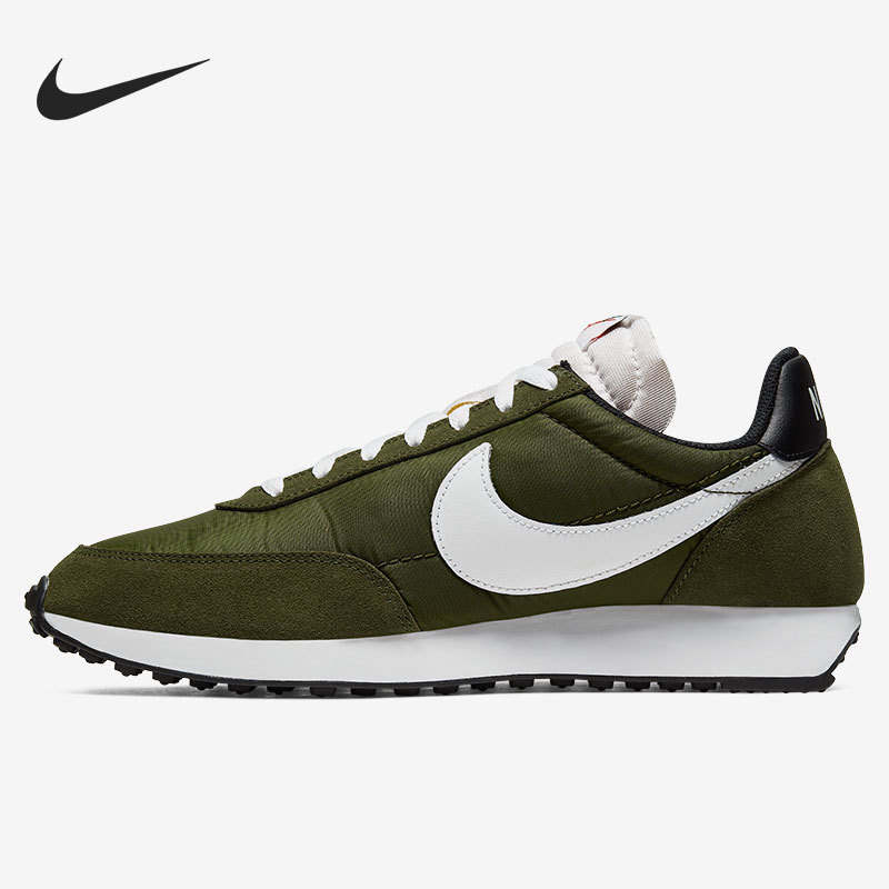 Nike/Nike Official Authentic Men's Cushioning Support Low-Top Lightweight Waffle Sneakers 487754-302 Nike/Nike Official Authentic Men's Cushioning Support Low-Top Lightweight Waffle Sneakers 487754-302