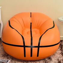 Thickened inflatable lazy football basketball sofa small apartment adult single sofa football home
