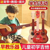 Ukulele beginners children girls music playable musical instrument violin baby boy small guitar toy
