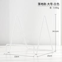 Vinyl record storage rack suitable for bookshelf placed on the table CD display rack vinyl record display frame iron art
