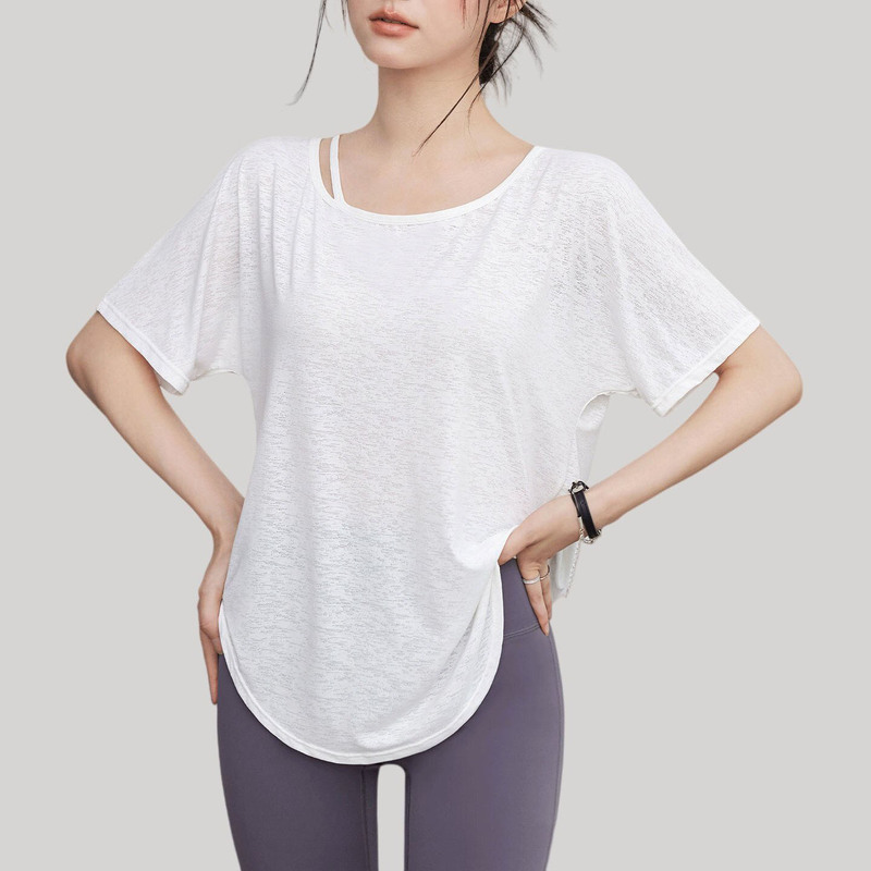 Lulu Kudos Yoga Wear 2026 New Sports Top Loose, Lightweight, Breathable Cover-Up Short-Sleeved Fitness Wear Lulu Kudos Yoga Wear 2026 New Sports Top Loose, Lightweight, Breathable Cover-Up Short-Sleeved Fitness Wear