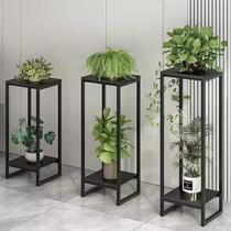 Flower Shelf Living Room Floor Type Indoor Iron Art Multimeat green Roof Plant placing rack Easy decoration Flower Several basin bays
