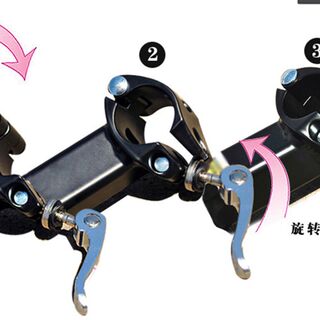 极速自行车货架公路车快拆後货架登山车载物後座摺叠单.车平面後