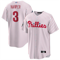Philadelphia Phillies 费城费城人队球衣 3# HARPER 刺绣棒球服