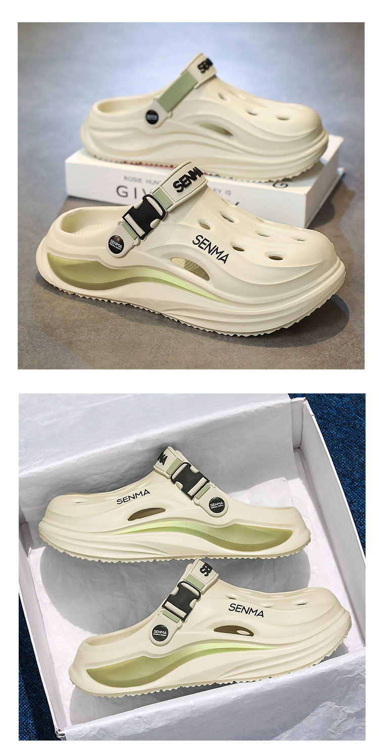 Semir Perforated Shoes for Boys, Summer Non-Slip Lightweight Children's Clogs, Soft Sole, Durable Outdoor Beach Sandals for Girls — 20