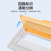 Distribution box Cover plate Strong electric box lid Home electric brake control PZ3015 18 loop iron panel electric meter box lid