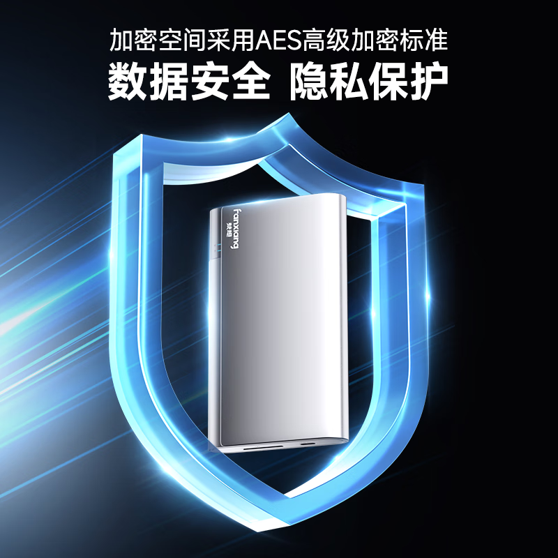 Fanxiang Fx2510 Private Cloud Disk Mini Nas Network Storage Mobile Hard Drive Remote Access Aes Advanced Encryption