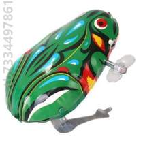 Theres going to be a sheet of iron-hop frogs a child on a string bounce toy a small chicken small jump a frogs frog a frog frog.