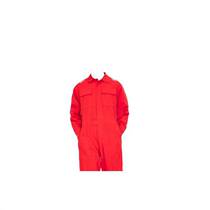 Chuji long-sleeved one-piece work clothes set CJ labor protection work clothes workshop coveralls red blue