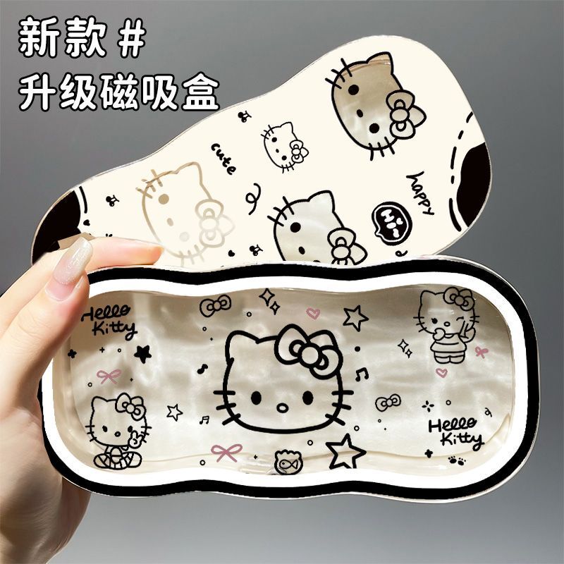 Cute Sanrio Glasses Case, Transparent Student Cute Storage Box, Simple, Pressure-Resistant, High-Looking, Portable Sunglasses Storage Cute Sanrio Glasses Case, Transparent Student Cute Storage Box, Simple, Pressure-Resistant, High-Looking, Portable Sunglasses Storage
