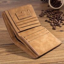 New Men Wallets Credit Card ID Holder Vintage Brand Male Wal