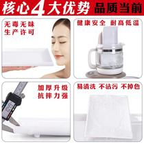 Melamine tableware white hot pot restaurant side dishes creative personality hotel cold dish slant mouth hotel hot plate dealer