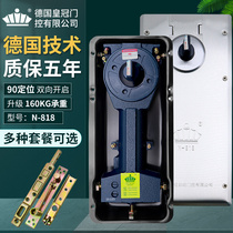 SeaDa N-818 glass door ground spring with frame door heavy wood door 150kg buffer type ground spring delivery accessories