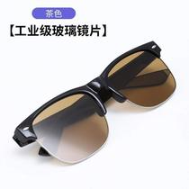 New welding glasses anti-splash foldable welder welding goggles anti-radiation anti-UV sunglasses