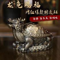 New internet celebrity high-end ashtray office home living room anti-fly ash anti-fall with cover large capacity creative personality