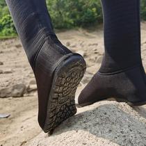 Long cylinder diving shoes snorkeling socks thick bottom non-slip anti-cut swimming beach socks anti-sand foot sleeve speed dry to catch the sea 