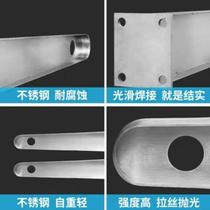 304 stainless steel awning steel beam 201 corbel bracket HT knife type office building door head window rain cover glass?
