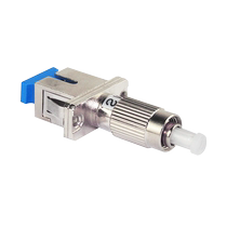 Fenghuo Tiancheng carrier-grade fiber optic coupler Yin and Yang flange SC FC ST LC single-mode 10G fiber conversion docking connection extension adapter bare fiber adapter