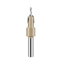 Baolian countersink drill countersunk head taper hole woodworking hole opener step drill self-tapping screw taper salad drill alloy countersunk head