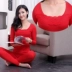 Quần lót nữ siêu size siêu mỏng Chất béo mm cotton cộng với phân bón để tăng phần dưới của quần áo mùa thu quần dài tập 200 kg