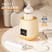 New model of baby constant temperature milk shaker fully automatic heat preservation milk adjustment electric milk powder shaker two-in-one warmer