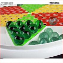 New style jumping childrens checkers glass 8 glass beads old-fashioned color learning parent-child checkers chess pieces niche mini 201