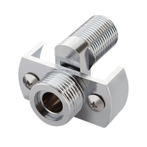 All-copper shower head accessories shower curved foot mixing valve lengthened and thickened variable diameter curved foot universal foot joint