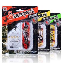 New finger skateboard set professional-grade youth fingertips maple double-warped skateboard childrens toy wooden palm