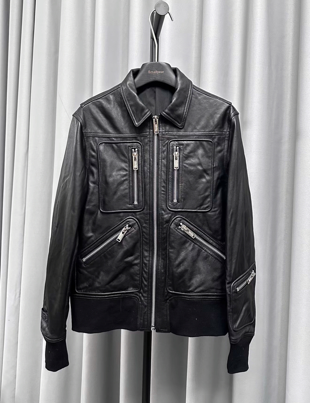 Clearance Undercover 20Ss Multi-Pocket Portrait Genuine Leather Jacket