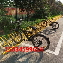Plug-in indoor road bicycle parking rack factory non-motor vehicle rack hospital garage card parking rack
