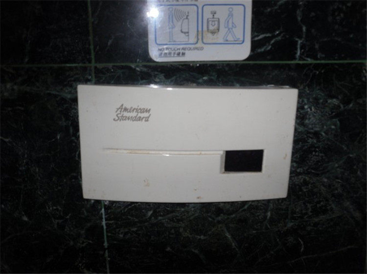 Finclean adaptation AmericanCF-2388 urinating sensor solenoid valve monitor battery case Electric eye