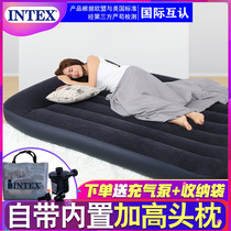 INTEX充气床垫单人气垫床户外双人帐篷床加厚折叠便携午休床加大