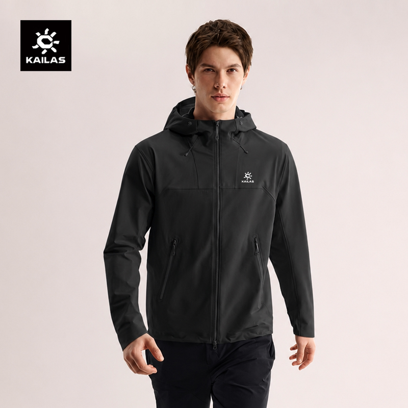 Kailas M8 Hooded Softshell Jacket, Water-Repellent and Breathable Outdoor Sports Hiking Jacket, Casual Jacket for Men Kailas M8 Hooded Softshell Jacket, Water-Repellent and Breathable Outdoor Sports Hiking Jacket, Casual Jacket for Men