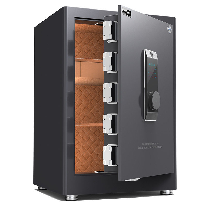 Onais Safe for Home Use, Heavy-Duty Office Fingerprint Safe, Wardrobe All-Steel Body, Safe for Storing Mobile Phones, Smart